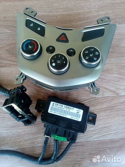 Блок управления печкой сидение Chevrolet
