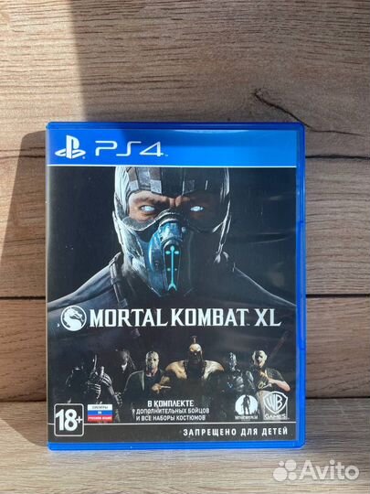 Mortal kombat xl ps4 диск