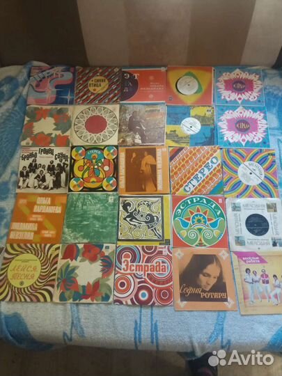 Виниловые пластинки СССР