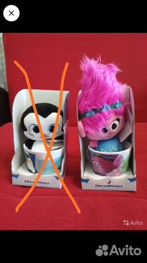 Игрушка DreamWorks в бакале розочка