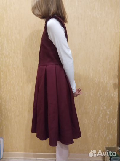 Сарафан школьный 134 140