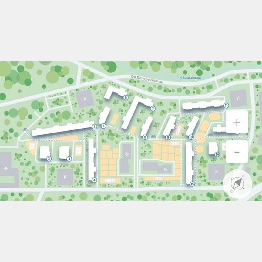 Квартира-студия, 23,3 м², 5/16 эт.