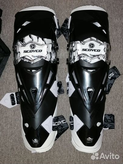 Наколенники scoyco K12, цвет Белый