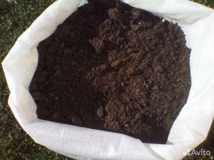 Навоз в мешках конский куриный говяжий