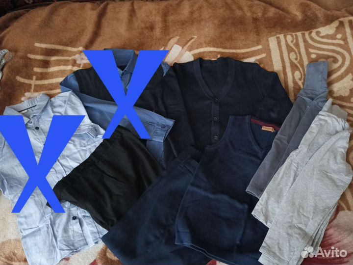 Одежда для школы на мальчика р-р 134