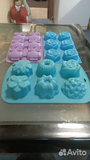 Формочки силиконовые для выпечки
