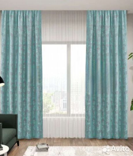 Шторы 3м готовые на ленте