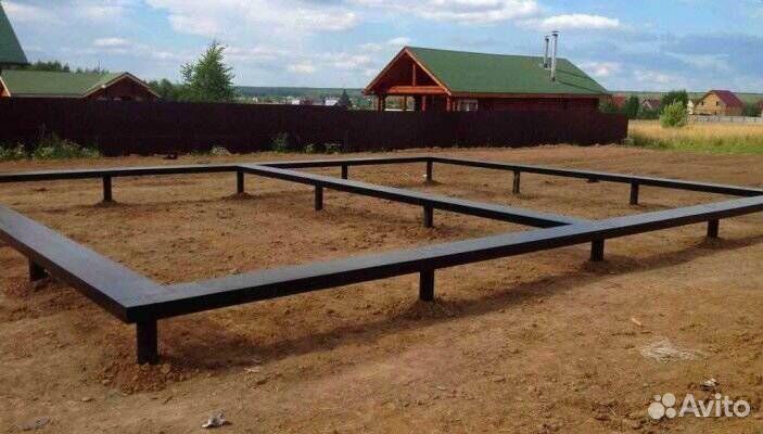 Винтовые сваи 108мм с установкой