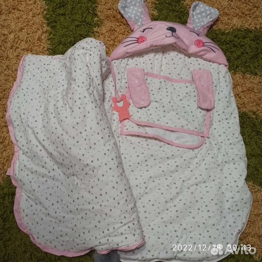 Конверт на выписку зимний