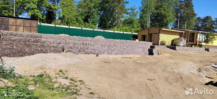 Монтаж и установка габионов