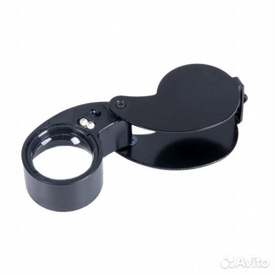 Лупа складная с подсветкой (40x25 мм) MG 21011 MG