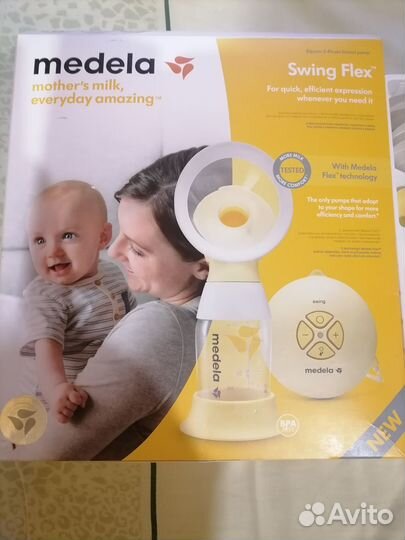 Молокоотсос medela swing электрическийй