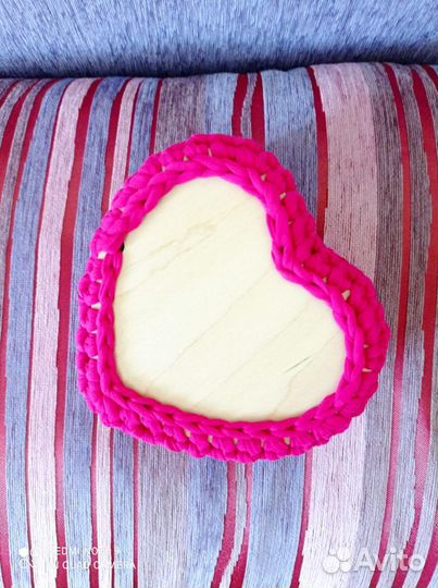 Корзина сердце большое