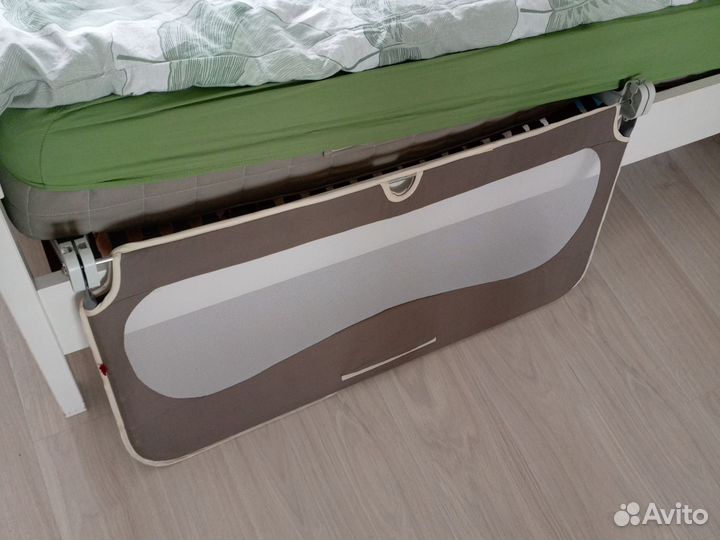 Chicco Барьер на кроватку 135 см, 135 см, серый
