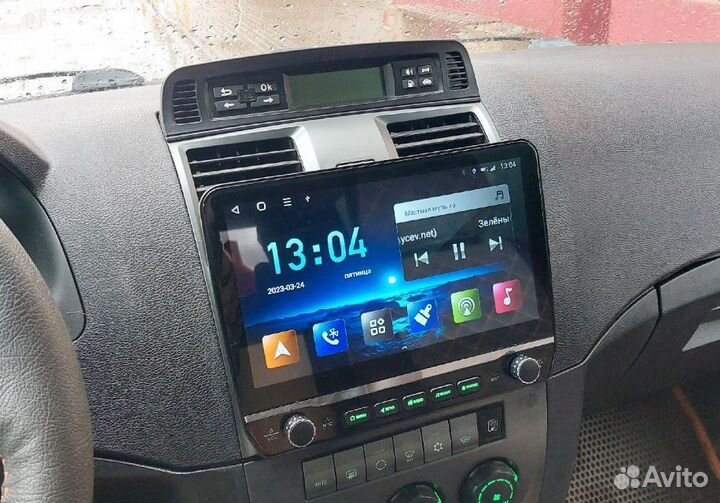 Магнитола УАЗ Патриот 2012-2017 с крутилками