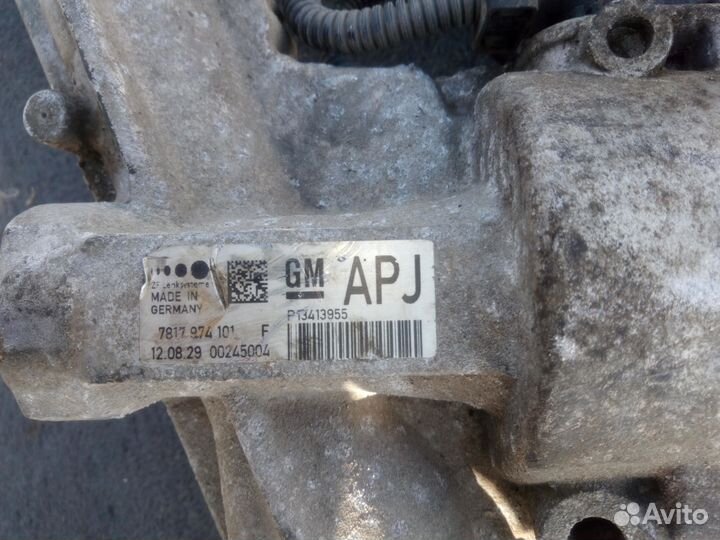 Рейка рулевая c эур на Опель Astra J