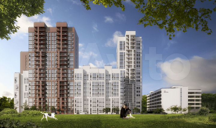 2-к. квартира, 53 м², 4/20 эт.