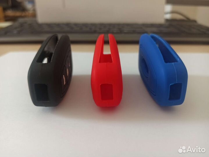 Селиконовый чехол на откидной ключ Ford focus 3