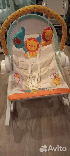 Шезлонг-качалка Fisher Price