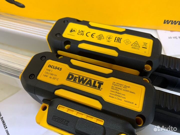 Фонарь для мастерской dewalt DCL045 (12\18\54В)