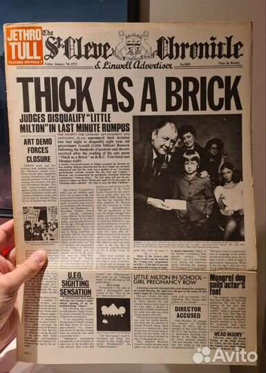 Jethro Tull Thick As A Brick Japan LP 1st Press