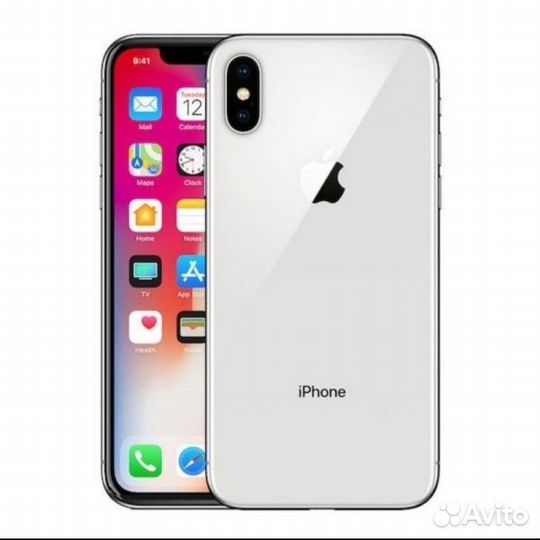 iPhone X 256Gb Silver Как новый (рассрочка)