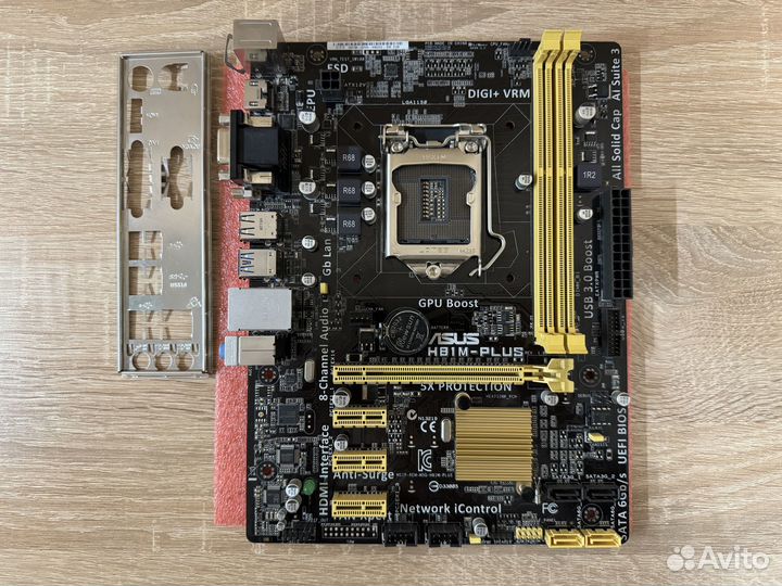 Asus H81M-plus (сокет 1150)