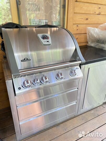 Газовый гриль-кухня Napoleon Bilex485