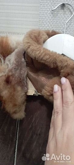 Дубленка детская рост 100-116