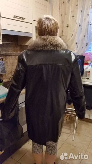 Продам мужскую куртку на меху (дубленка)