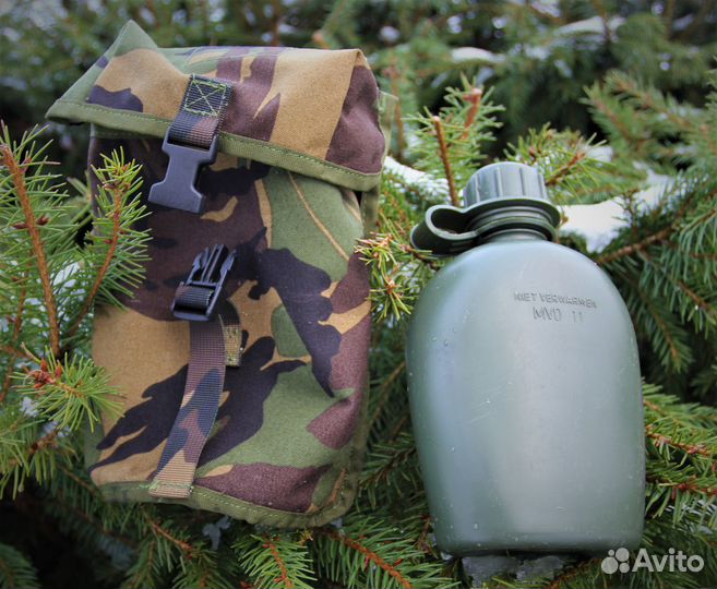 Фляга с чехлом Оригинал Нидерланды