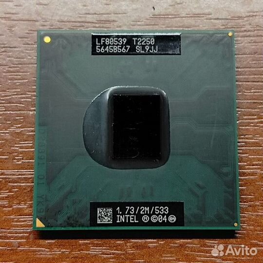 Процессор для ноутбука Intel Core Duo T2250