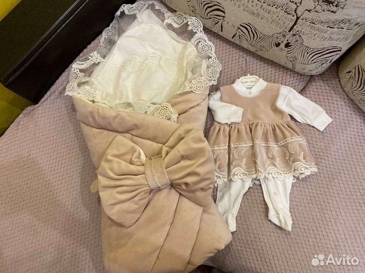 Конверт на выписку для девочки