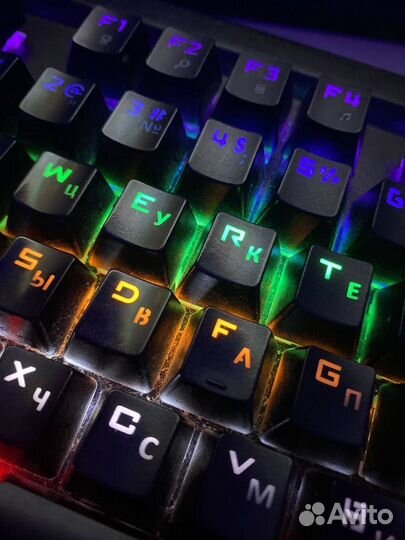 Клавиатура Механическая Oklick 920G iron edge