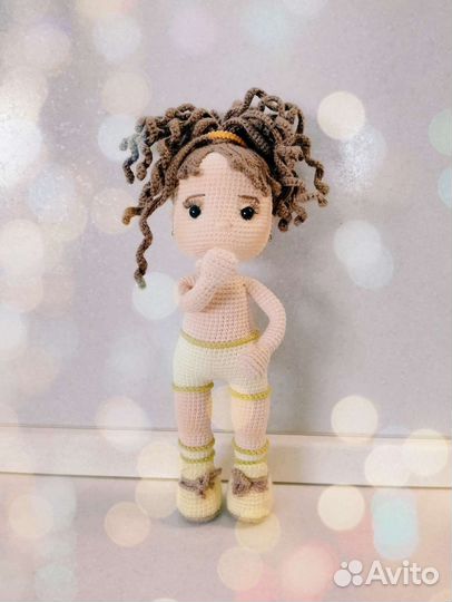 Кукла вязаная ручная работа