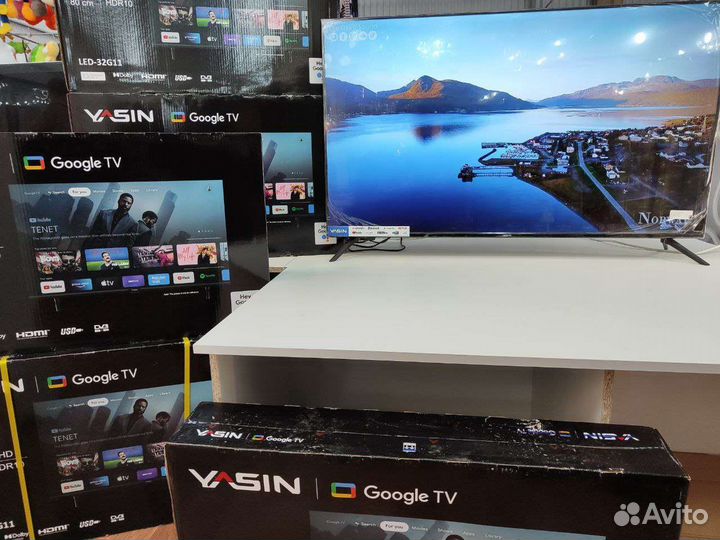 Телевизор новый Yasin
