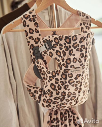 Прокат Эргорюкзак BabyBjorn Original mini леопард