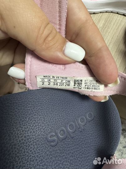 Сандали adidas 34