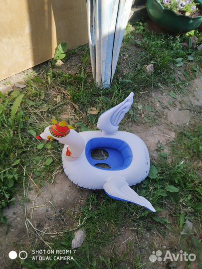 Надувной лебедь