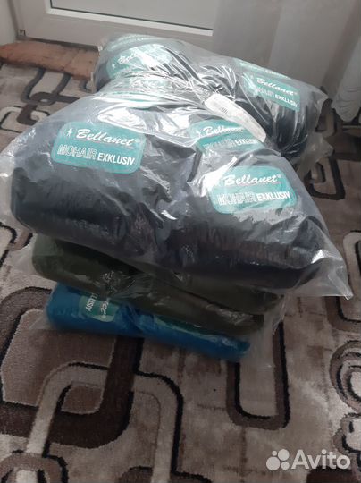 Пряжа нитки для вязания мохер