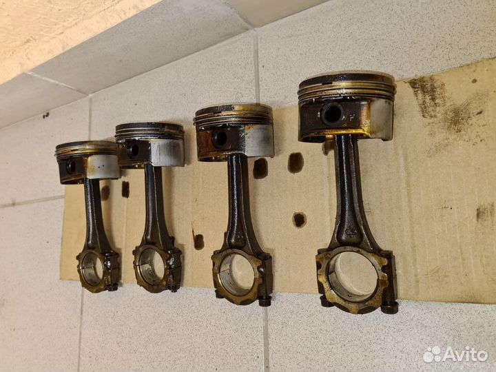 Поршня шатуны Spectra Carens Rio Shuma Спектра s6d