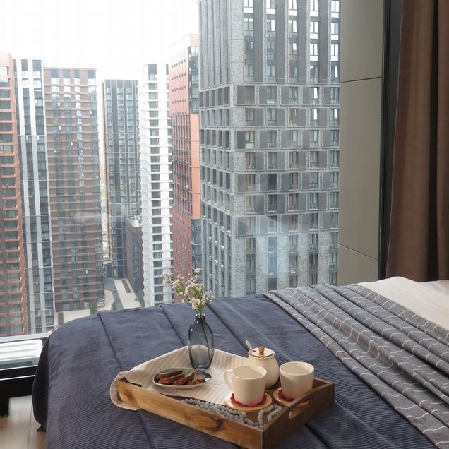 Квартира-студия, 25 м², 1 кровать