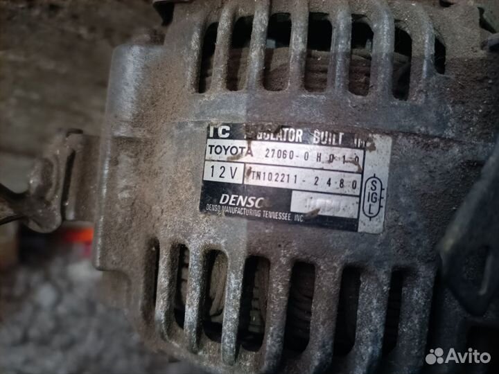 Генератор Toyota Camry XV30 2.4 2005