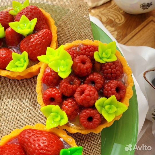 Пирожное из мыла