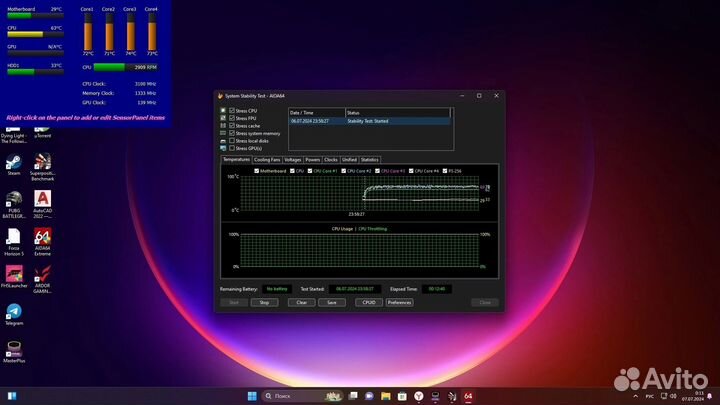 Игровой компьютер i5 9400f/gtx 1070/16gb/ssd