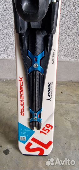 Горные лыжи atomic redster doubledeck 159