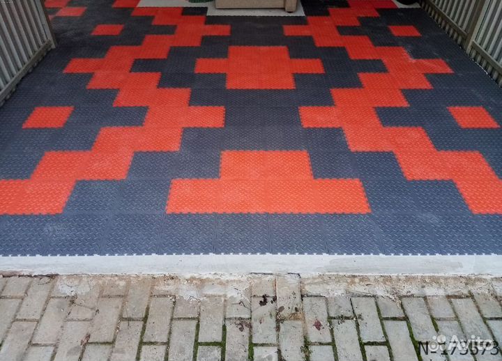 Модульная пвх-плитка для парковки