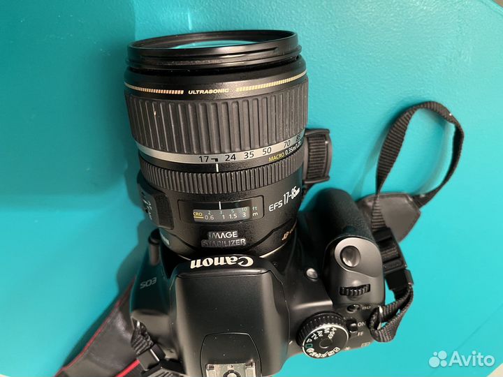 Canon EOS 450D Kit/обьектив EF-S 17-85mm + фильтр