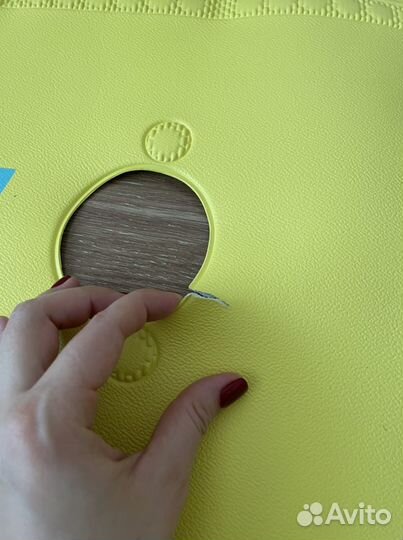 Коврик и стульчик для купания Roxy kids желтый