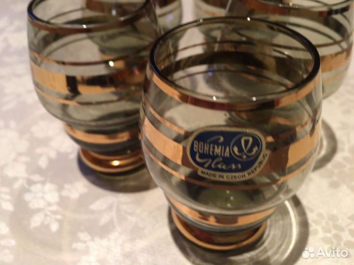 Рюмки цветное стекло СССР